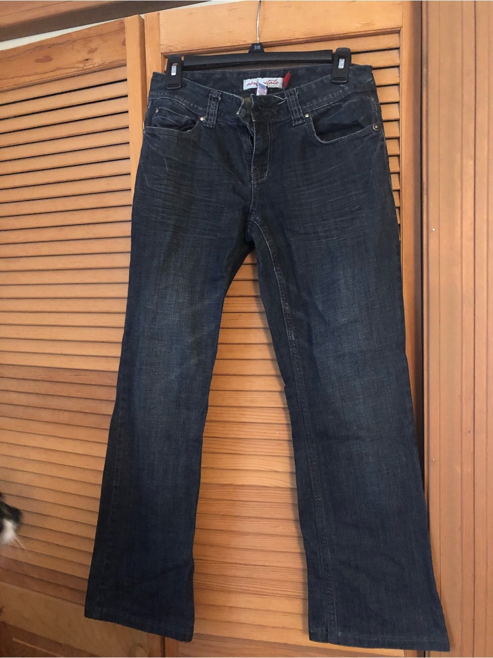 Aeropostale Chelsea Boot Cut Dark Wash Jeans - Blue